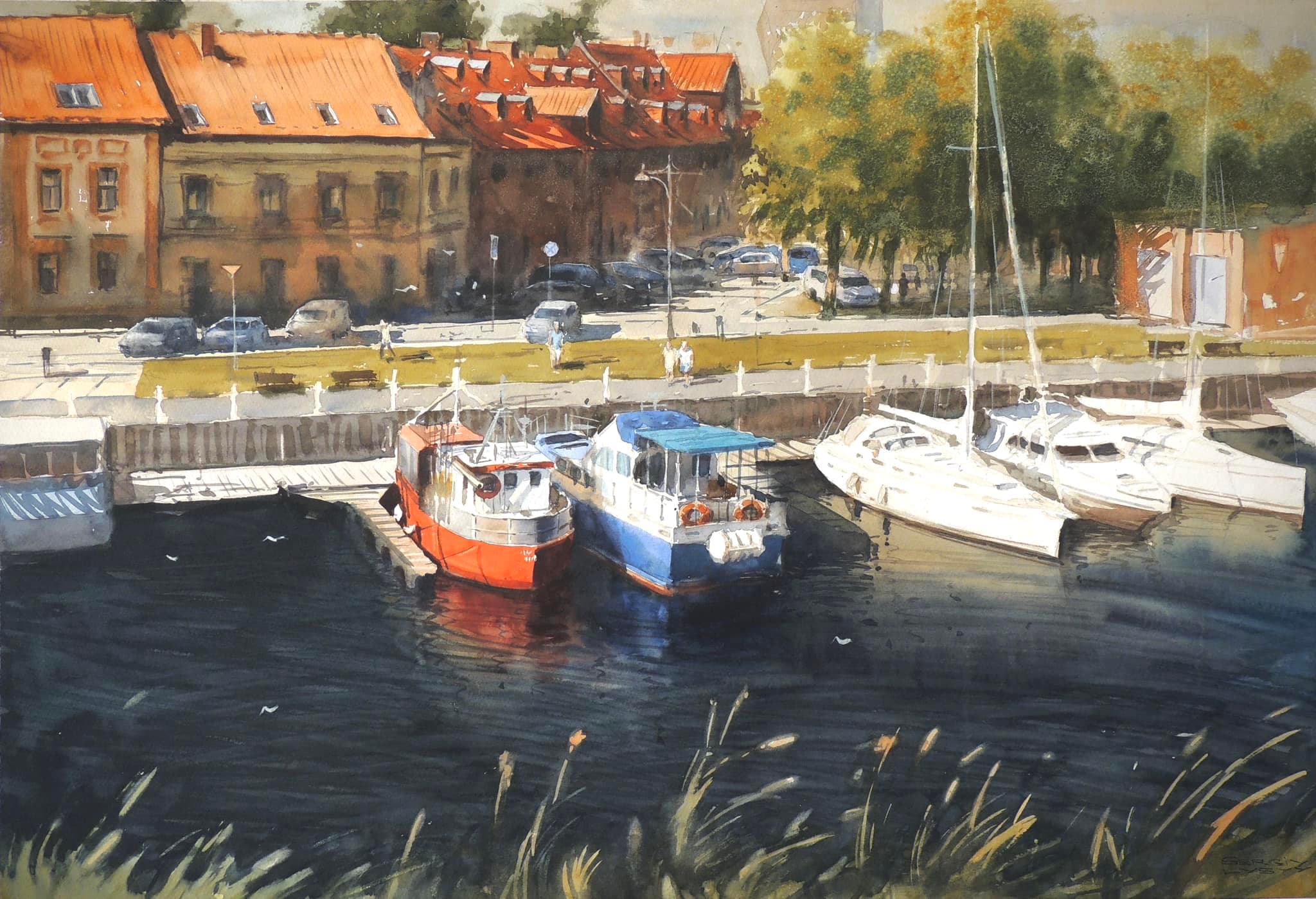 Boats of Klaipeda