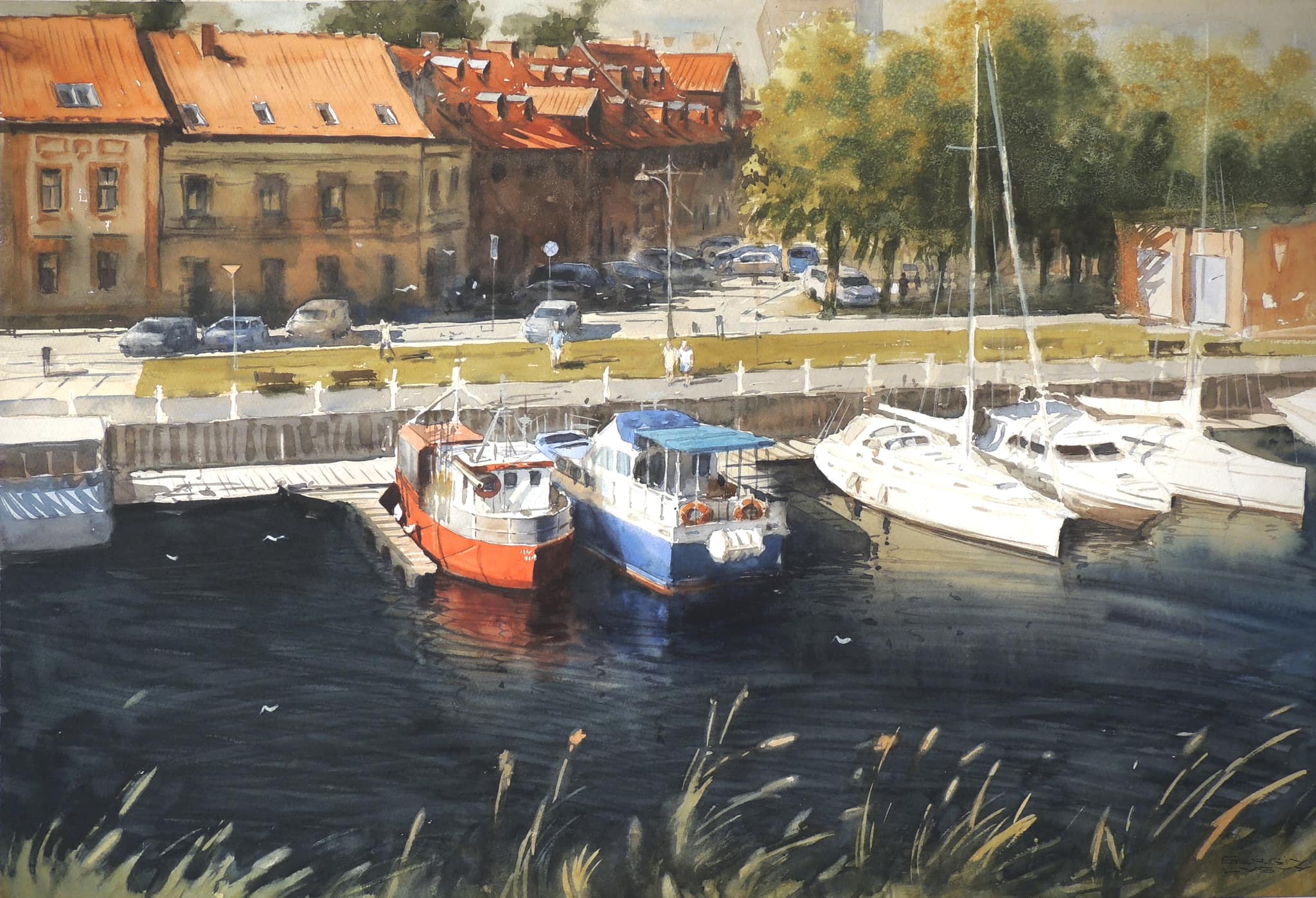 Boats of Klaipeda